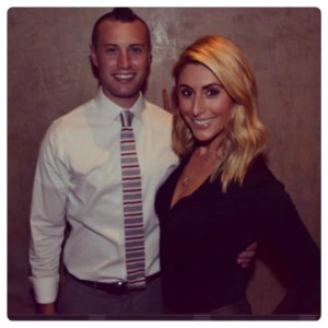 Kyle's friend Alex took this at the dinner